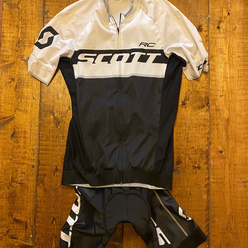 Scott RC Cycling Kit Jersey Bibs Shorts